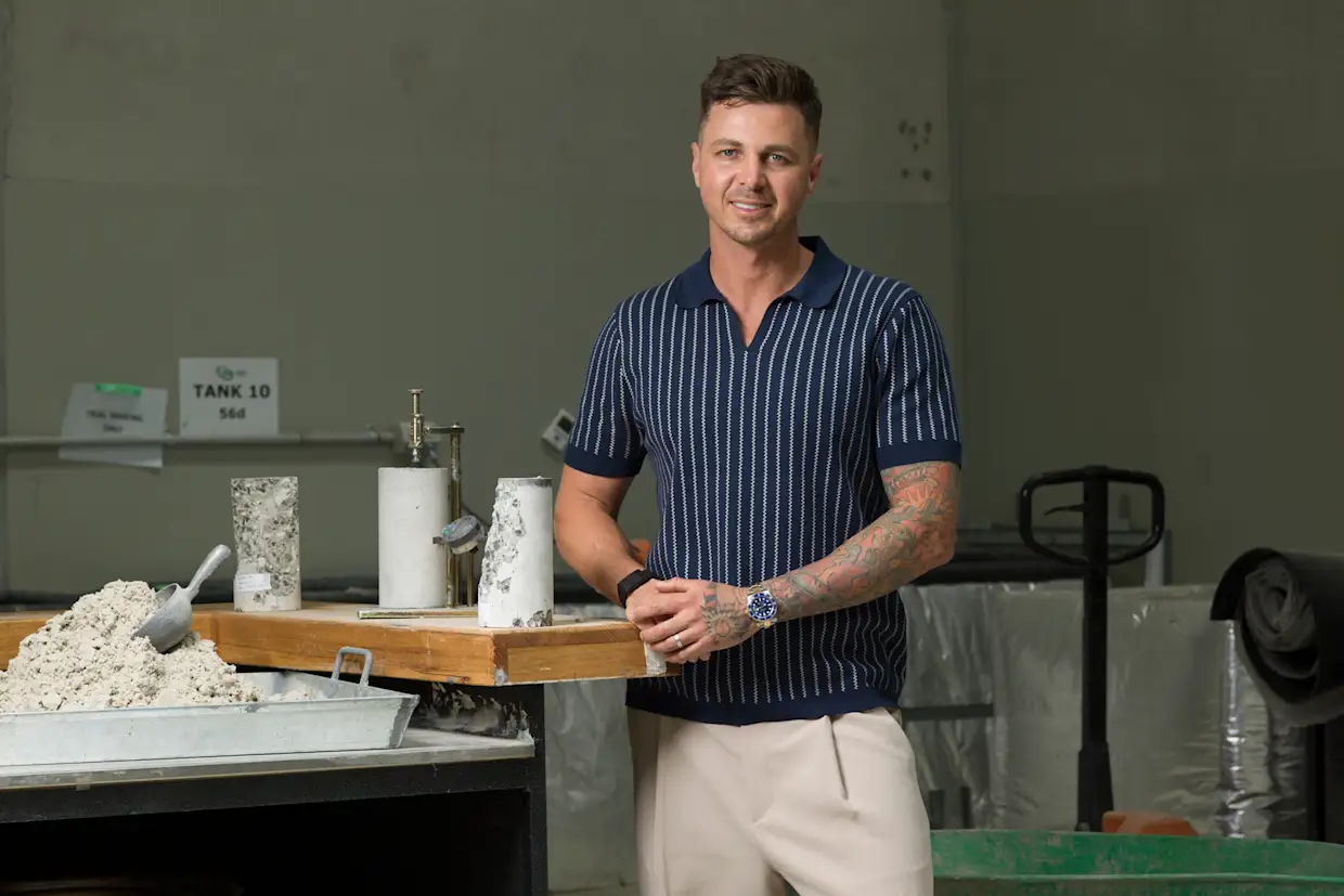 Oscar Ledlin — co-founder, Sustainable Concrete Group